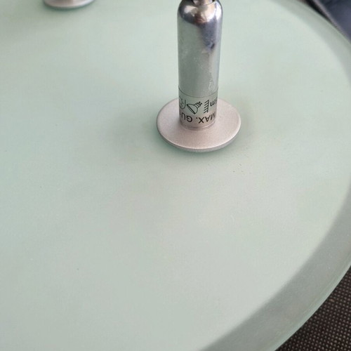 Ceiling light with 3 adjustable spot lamps and frosted glass like new