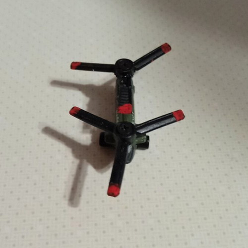 Micro Machines helicopter with two rotors used