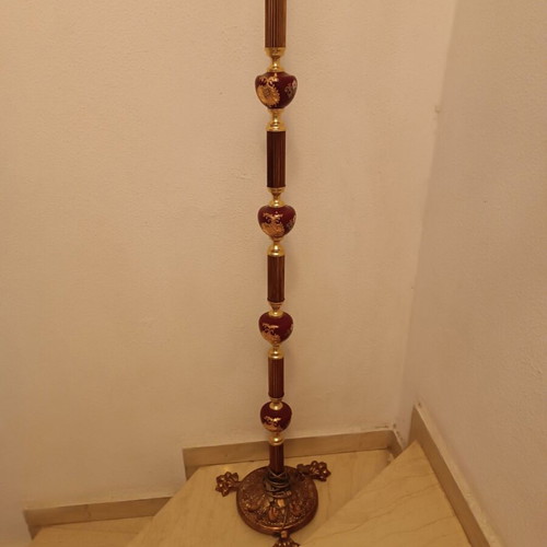Vintage floor lamp base like new, 1.30m height x 32cm