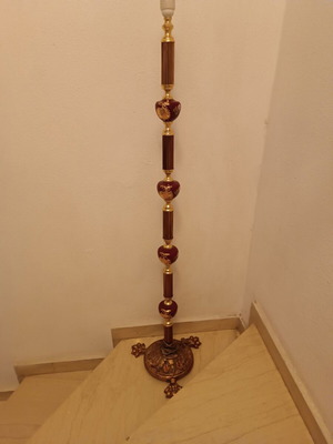 Vintage floor lamp base like new, 1.30m height x 32cm