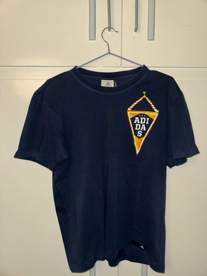 Adidas sports shirt used, size Large, dark blue