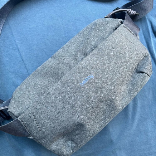 Bellroy Venture Sling 6L used, basalt fabric, gray turquoise