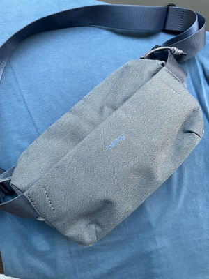 Bellroy Venture Sling 6L used, basalt fabric, gray turquoise