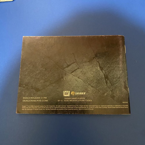 Gameboy Advance Eragon manual used