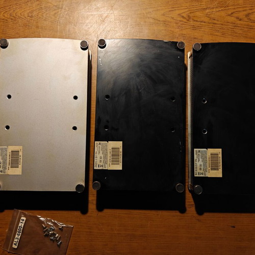 Icy Box 3-Pack External Enclosures for 3.5'' Sata HDDs used