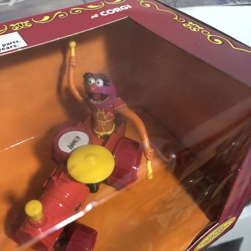 Muppets 25 Years Animal on Tractor Corgi figure like new