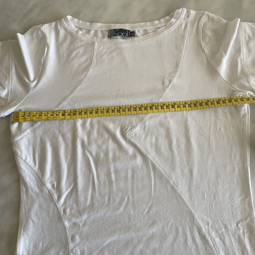 Cool white blouse like new, size M