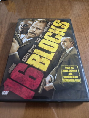 16 Blocks DVD like new, action thriller with Bruce Willis