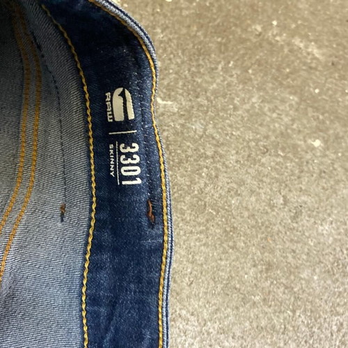G-Star Raw Skinny Jeans W33 L34, blue denim