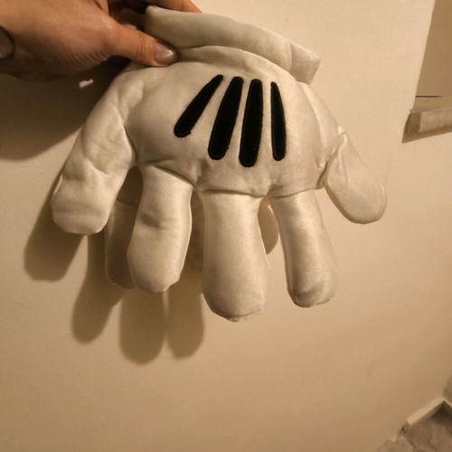 Carnival boxing gloves white and black new