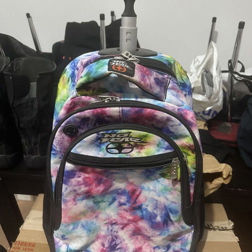 School Bag with Wheels used