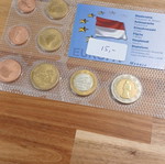 Σετ δοκιμαστικά ευρώ Monaco 2009 σαν καινούργιο, κλειστά σε πλαστική θήκη