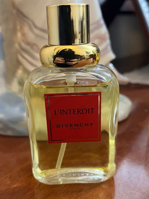 Givenchy L'Interdit Eau de Toilette 50ml like new