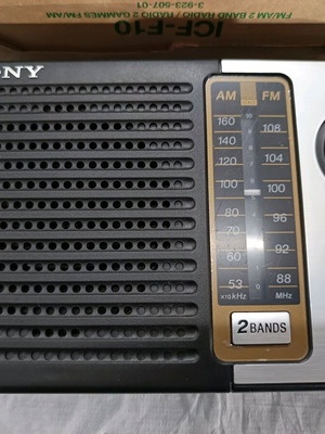Sony ICF F10 нов преносим радио