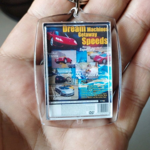 Need for Speed Hot Pursuit 2 PS2 acrylic keychain