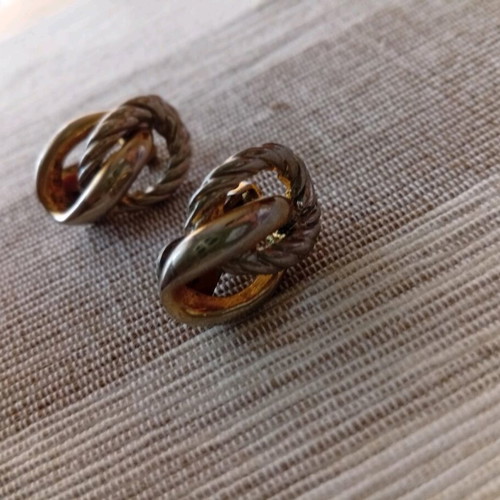 Earrings vintage used, excellent quality