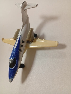 Small airplane figure toy used