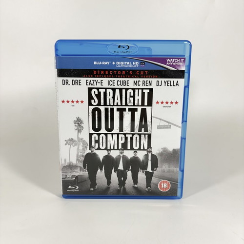 Straight Outta Compton Blu-ray like new with English subtitles