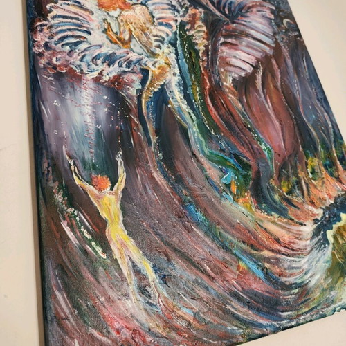 Painting Likno like new, canvas with oil paint 76×54