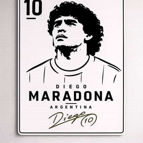 Diego Maradona poster new, authentic