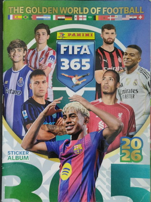 Panini FIFA 365 2026 stickers new, pack of 29