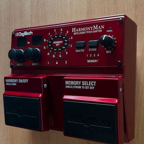 Harmony Man Digitech Intelligent Pitch Shifter used with power supply