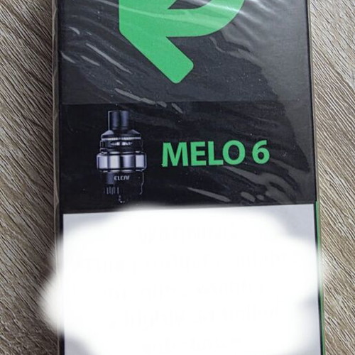 Eleaf Melo 6 vape tank 5ml, black