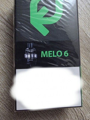 Eleaf Melo 6 vape tank 5ml, black