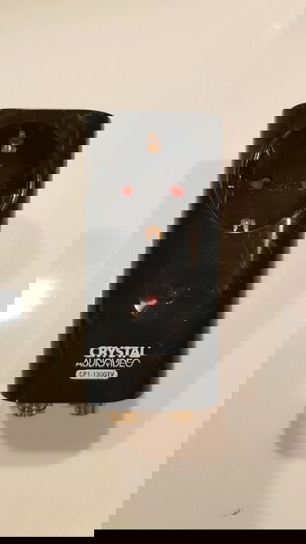 Crystal Audio CP1-1300TV, αντάπτορας - πρίζα ασφαλείας