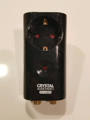 Crystal Audio CP1-1300TV, αντάπτορας - πρίζα ασφαλείας