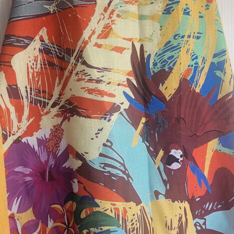 JBL Monica Summer Mini Dress new, colorful tropical print