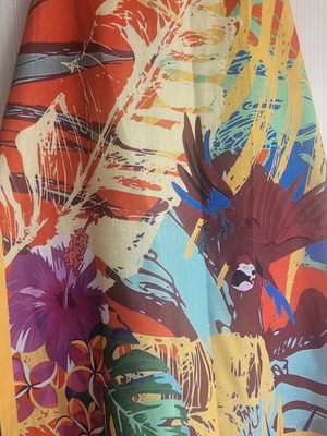 JBL Monica Summer Mini Dress new, colorful tropical print