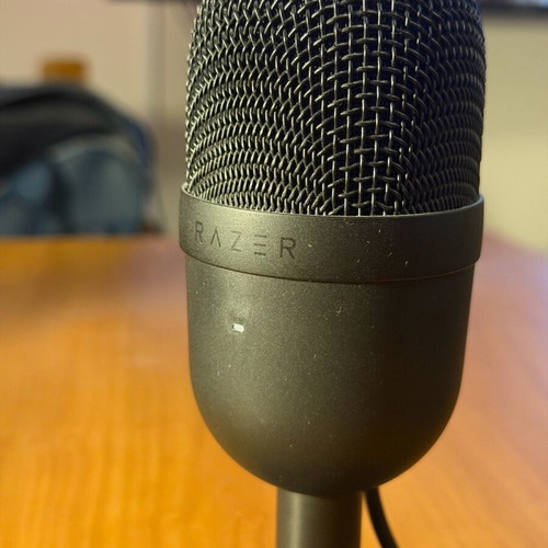 Razer Seiren Mini USB microphone black like new