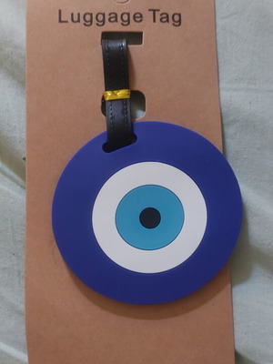 Greek Eye Luggage Tag new