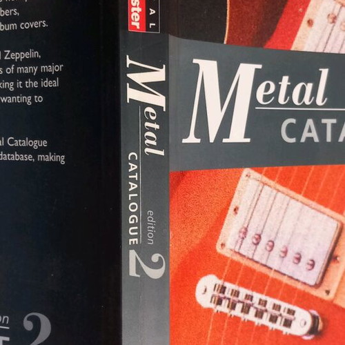 MusicMaster Metal Catalogue 2nd Edition 1994 used