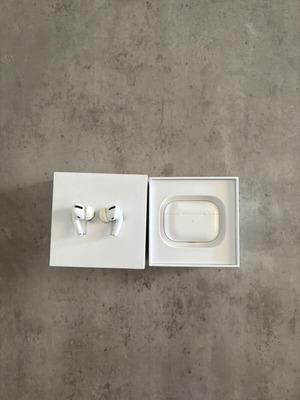 AirPods Pro μεταχειρισμένα, πρόβλημα ηχείου σε ένα ακουστικό, θήκη περιλαμβάνεται