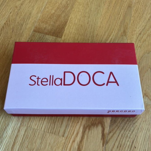 Stella Doca wallet new, multicolor print (blue, white, purple)