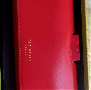 Πορτοφόλι δερμάτινο TED BAKER κόκκινο