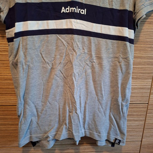 Admiral short-sleeve shirt like new, gray, size L