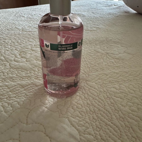 The Body Shop British Rose Eau De Toilette 100ml like new, vegan