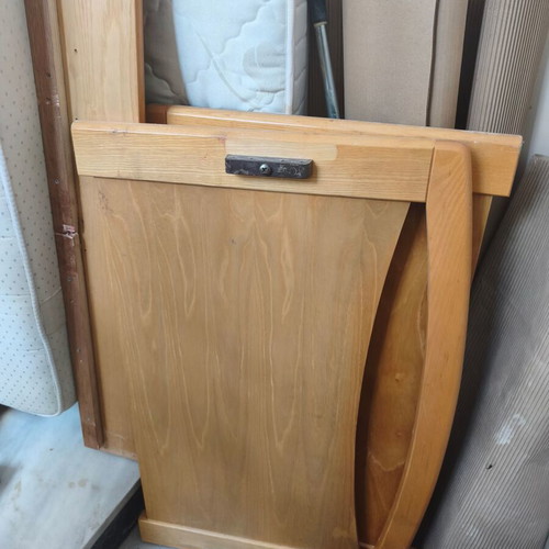 Sofa with mattress like bed used, quality wood
