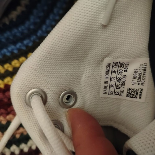 Adidas αθλητικά παπούτσια σαν καινούργιο, νούμερο 48, μαύρο και άσπρο