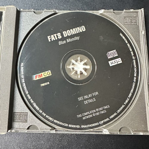 Fats Domino Blue Monday Classic Live Performance CD