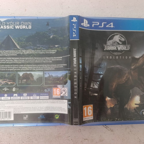 Jurassic World Evolution PS4 game