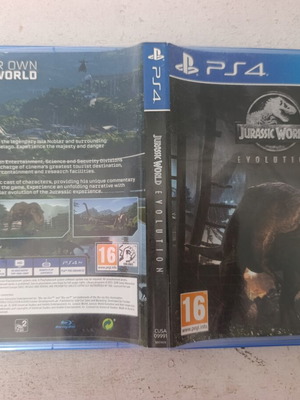 Jurassic World Evolution PS4 game