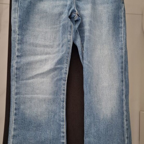 Benetton girls' blue jeans like new, size 10-11 years
