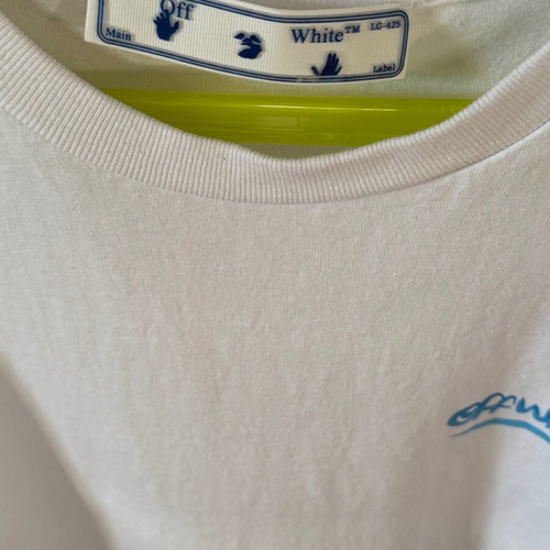 Off White t-shirt like new, collaboration with Eden Rock, size M