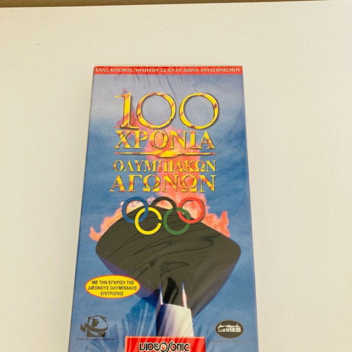 VHS 100 Years of Olympic Games new