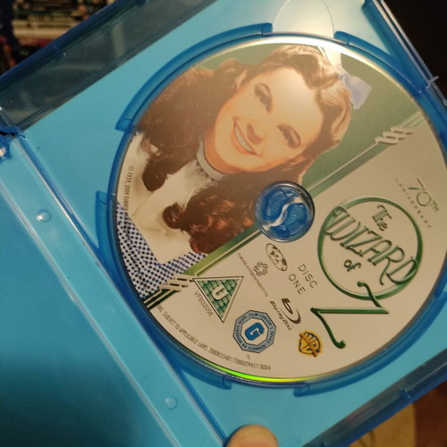 The Wizard of Oz Blu-Ray with slipcase and English subtitles