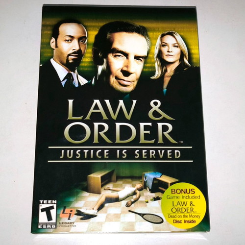 PC game Law & Order: Justice Is Served used, adventure